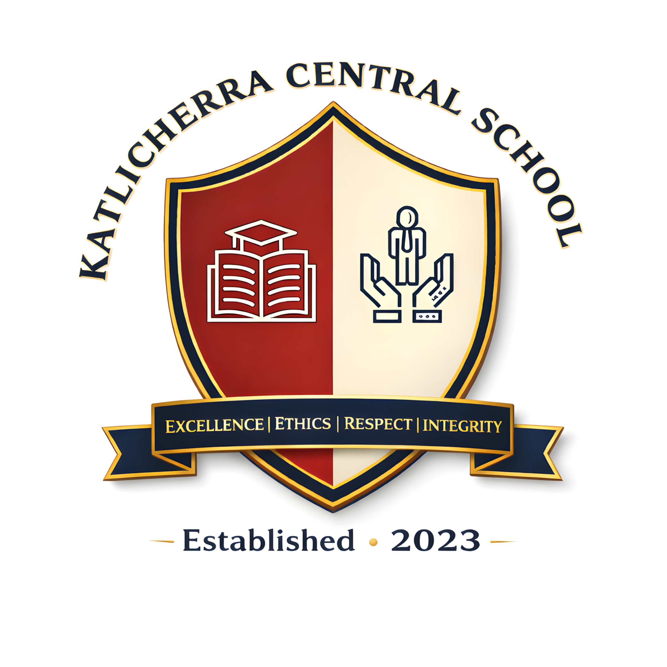 Katlicherra Central school logo