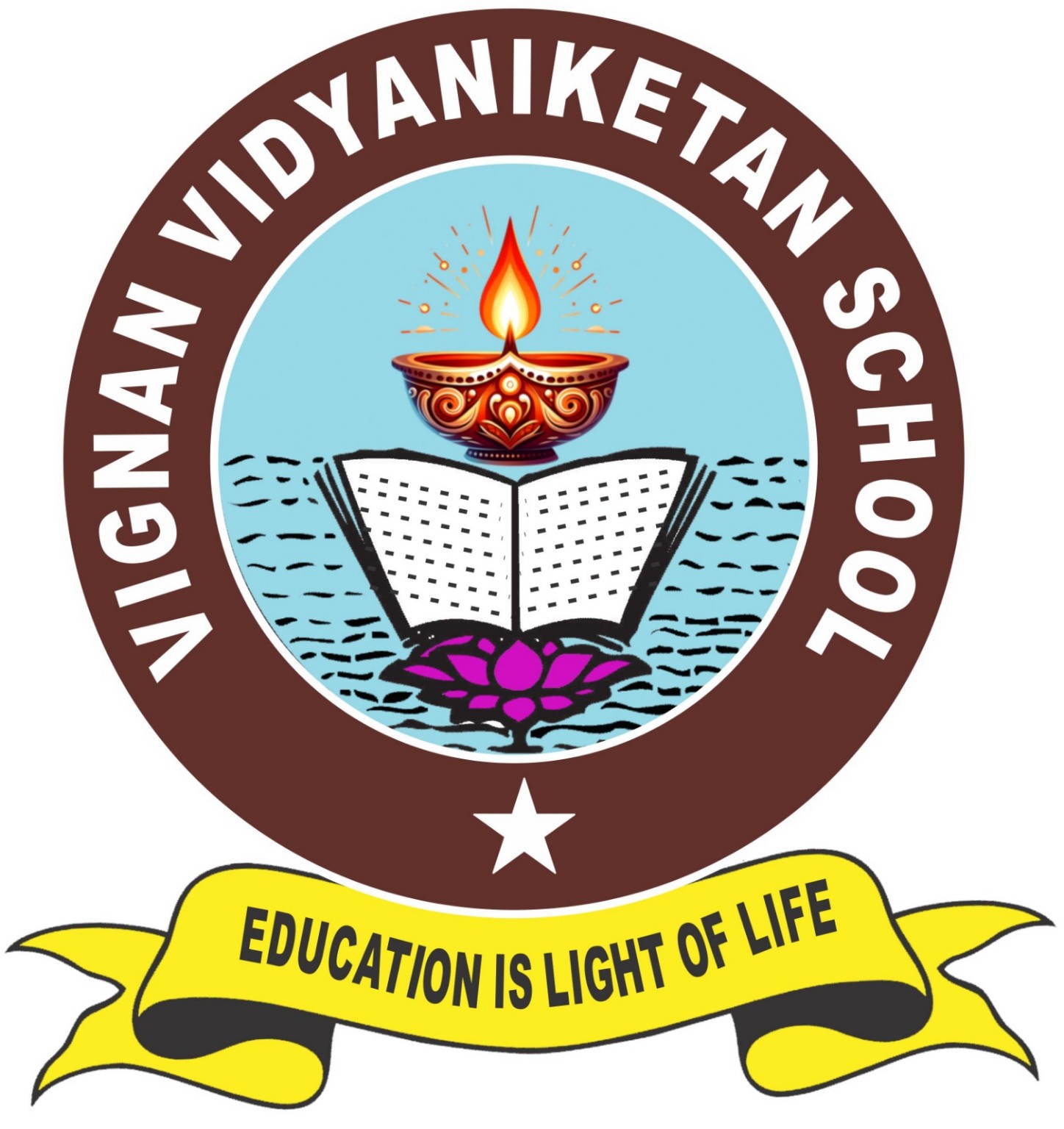 VIGNAN VIDYANIKETAN SCHOOL logo