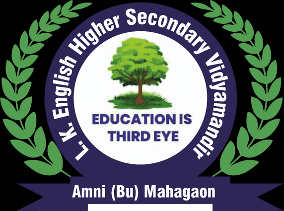 L.K. ENGLISH HIGH. SECONDARY VIDYAMANDIR logo