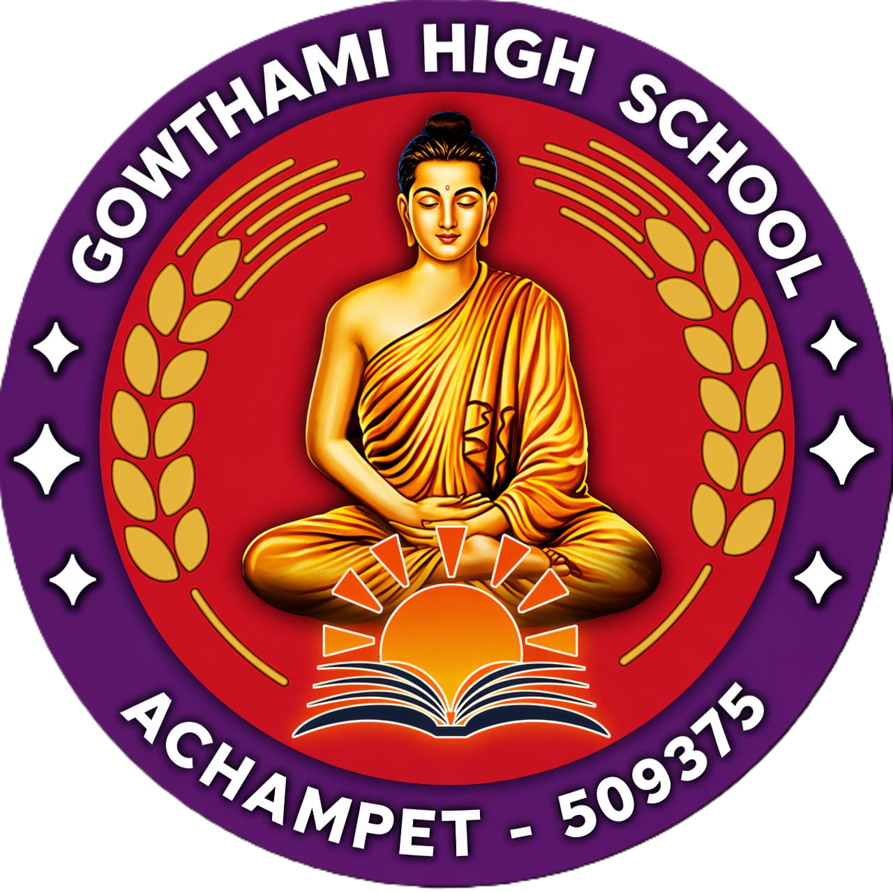 Gowthami High School logo