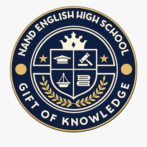 Nand English High School logo
