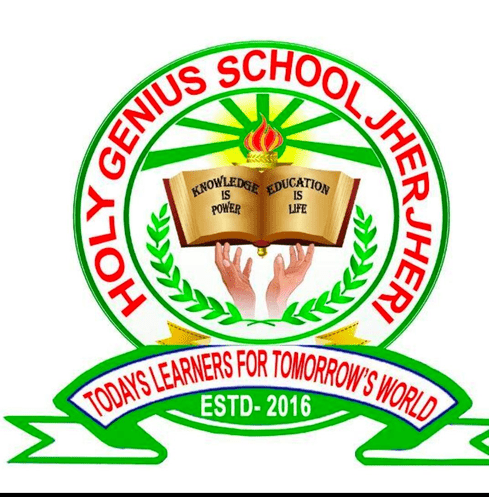Holy Genius School, Jherjheri logo