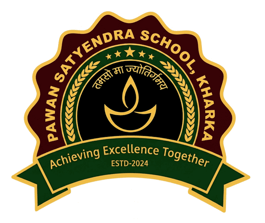 Pawan Satyendra senior secondary  school logo